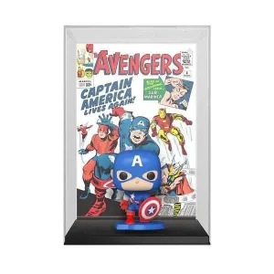 Funko - FK72499 - Marvel POP! comic cover vinyl figure Avengers 4 (1963) 9 cm