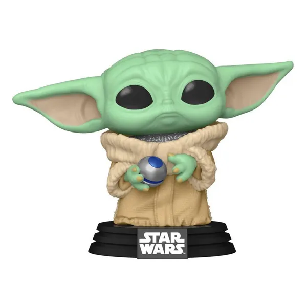 Funko - FK68650 - Star Wars The Book of Boba Fett POP! TV Vinyl Figure Grogu warmor 9 cm