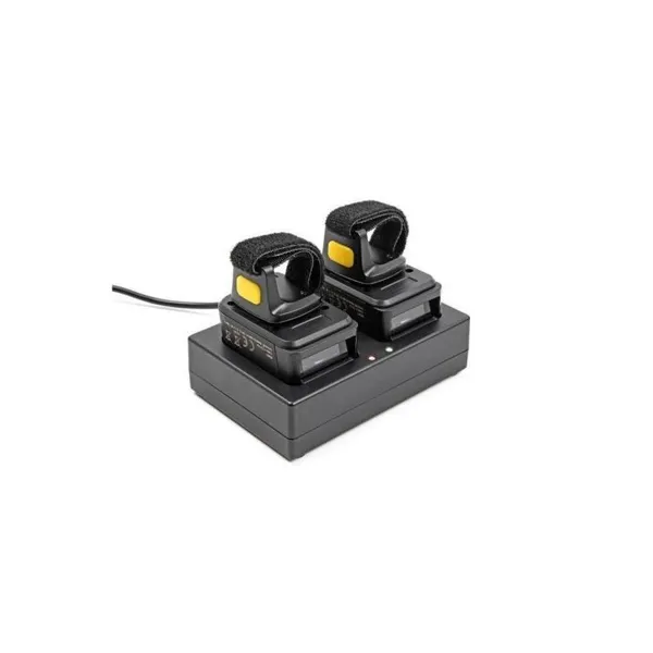 Delock - 90610 - Delock ring barcode scanner 1D and 2D with 2.4 GHz or Bluetooth (2 pieces) Charges