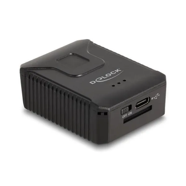 Delock - 90605 - Wearable barcode scanner 1D and 2D with 2.4 GHz or Bluetooth - for hands-free scanning