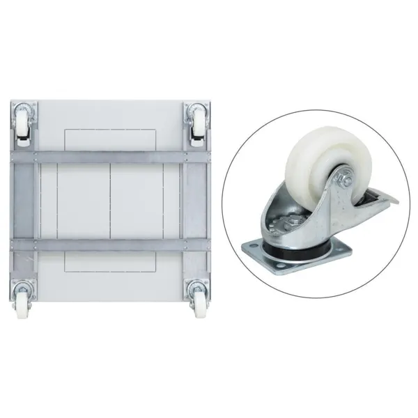 Triton - RAX-RK-T61-X1 - Roller set with reinforcement frame 600x1000 for RDARTA load capacity 1500 kg