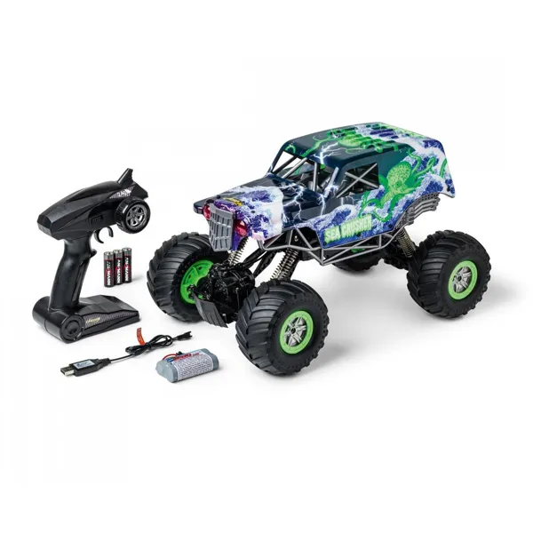 Carson - 500404283 - 1:10 Sea Crusher 100 RTR grün