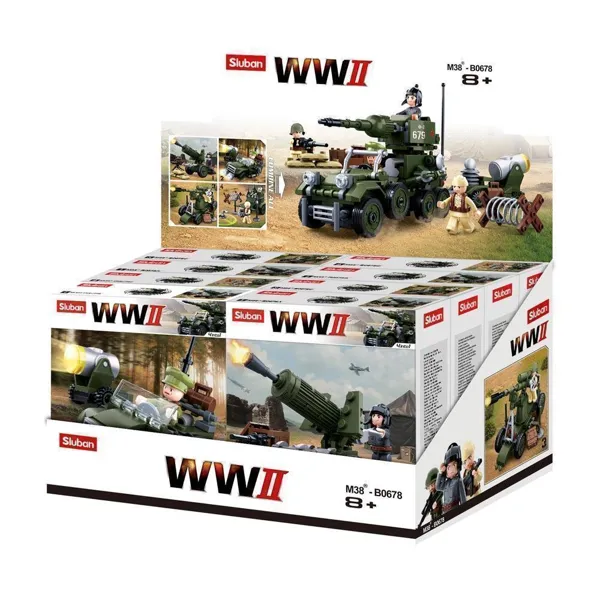 Sluban - M38-B0678 - WWII - Mini-Bausets Alliierte (VE 8)