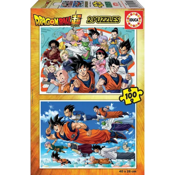 Educa - 182141 - Dragon Ball Super - 2x100 pieces