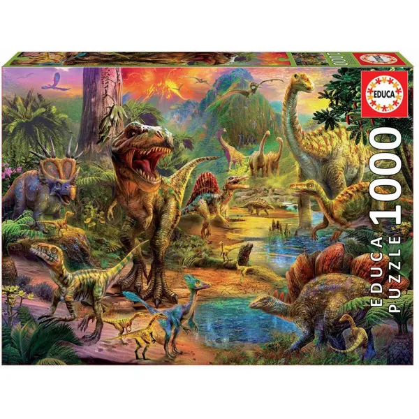 Educa - 176553 - Land of the dinosaurs