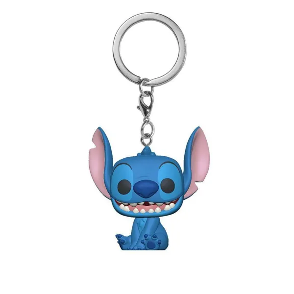 Funko - FK55619 - Lilo Stitch Pocket POP! vinyl keyring 4 cm Stitch Display (12)