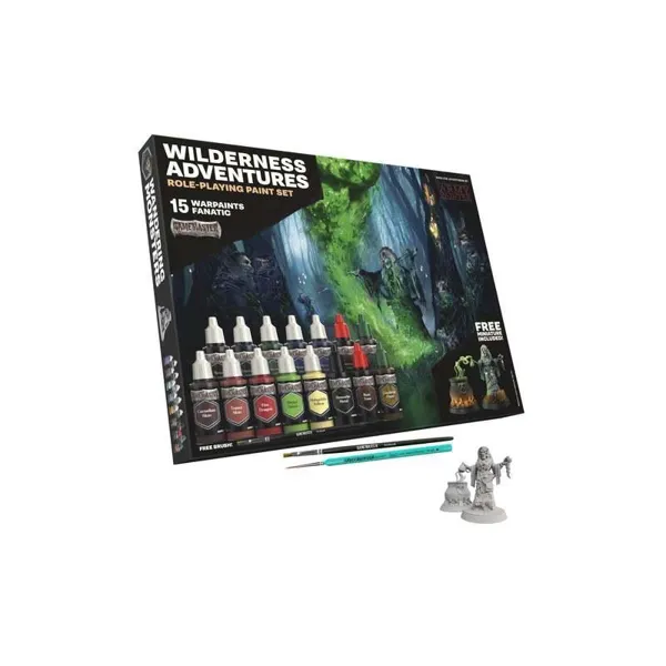 Army Painter - TAPGM1010 - GameMaster: Wilderness Adventures Role-playing Paint Set