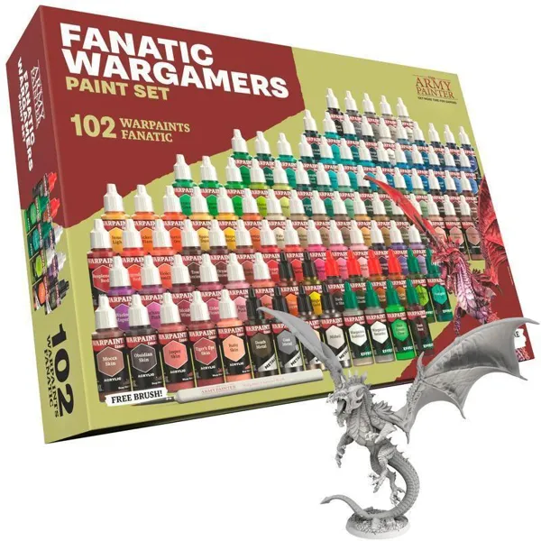 Army Painter - TAPWP8073 - Warpaints Fanatic Wargamers Paint Set