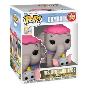 Funko - FK80209 - Dumbo Oversized POP! Vinyl Figur Mrs. Jumbo 15 cm