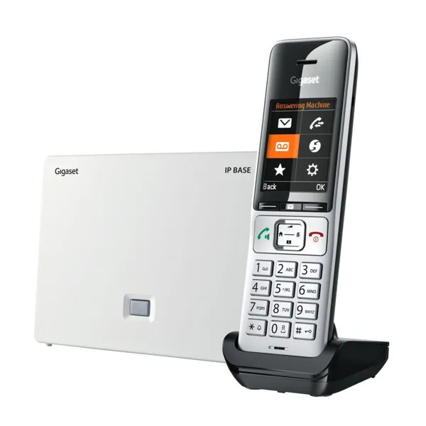 Gigaset Communications - S30852-H3038-R101 - Gigaset COMFORT 500A IP BASE silver-black