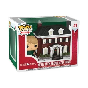 Funko - FK80042 - Kevin - Home Alone POP! Town Vinyl Figure Kevin with McCallister Home 9 cm