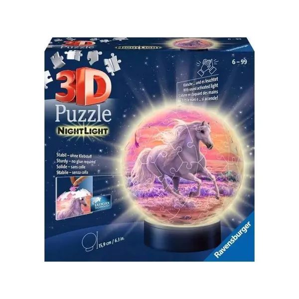 Ravensburger AG - 11843 - Nachtlicht Pferde am Strand