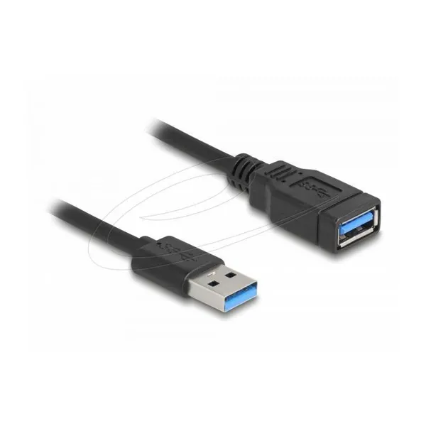 Delock USB 2.0 Kabel Typ A Auf Mini B - Spiralkabel Bis 60 Cm Verlängerbar - Für Handys, Kameras & Mehr