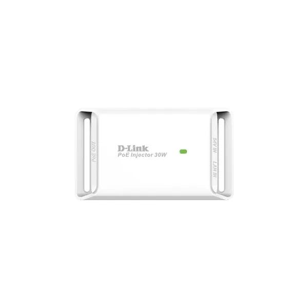 D-Link - Gigabit PoE+ Injector for Network Devices,
