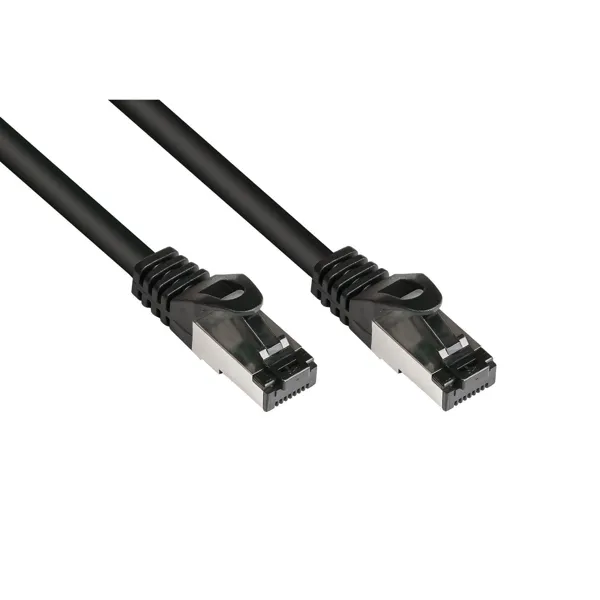 VARIA Group - SO-38009 - Patchcable Cat.6a, F/FTP, 1m, black