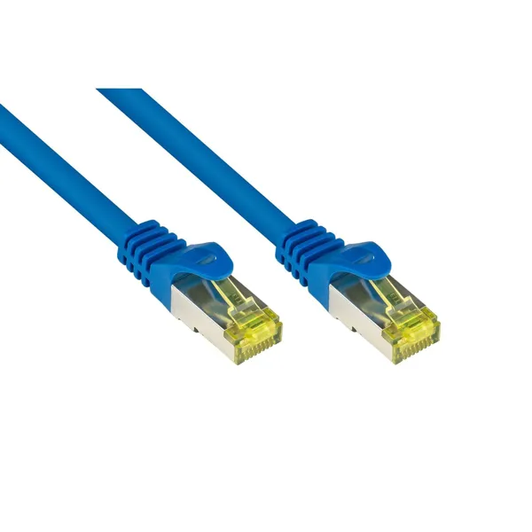 VARIA Group - SO-34535 - Patchkabel Cat.7, S/FTP, 0.25m, blau