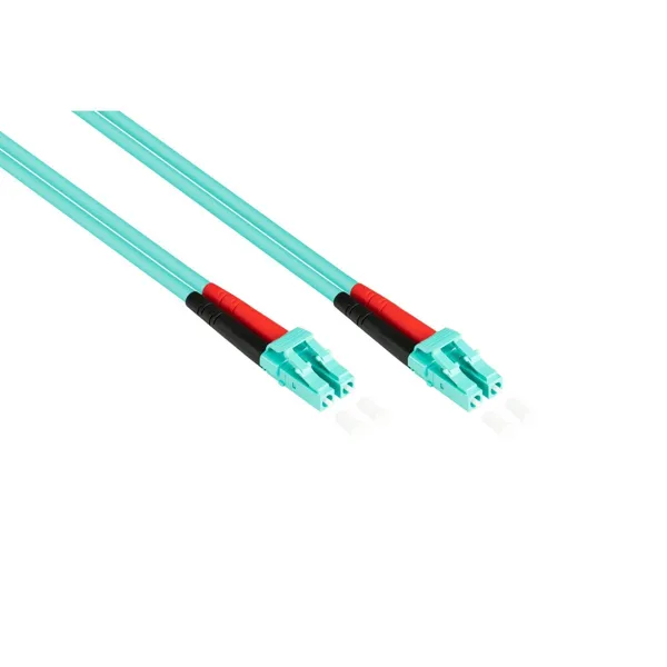 VARIA Group - SO-33153 - Patch cable fibre optic duplex OM3 (multimode, 50125) LCLC, LSZH, exchangeable poles, 20m