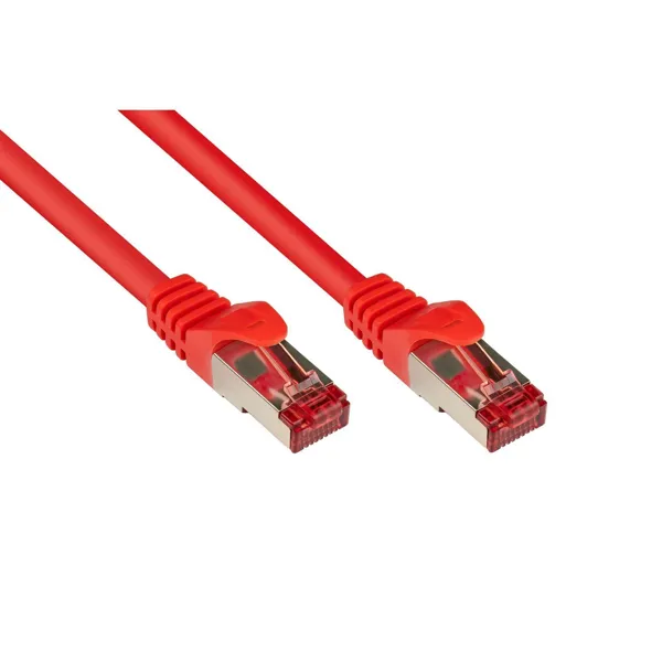 VARIA Group - SO-36404 - Patchcable Cat.6a, S/FTP, 0.15m, red