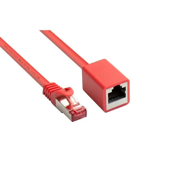 VARIA Group - SO-37012 - Patchkabel Cat.6, S/FTP, 10m, rot