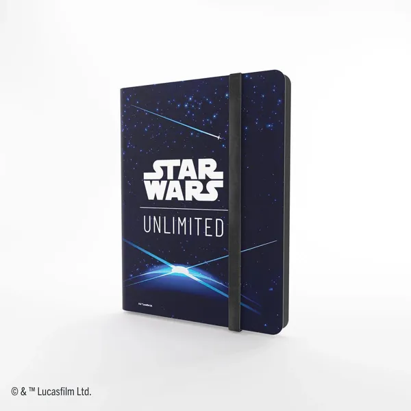 Gamegenic - GGS32039 - Star Wars: Unlimited 18-Pocket Album - Card Back Blue