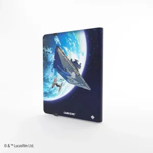 Gamegenic - GGS32039 - Star Wars: Unlimited 18-Pocket Album - Card Back Blue