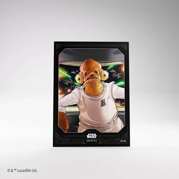 Gamegenic - GGS15075 - Star Wars: Unlimited Art Sleeves - Admiral Ackbar