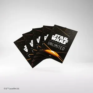Gamegenic - GGS15077 - Star Wars: Unlimited Art Sleeves - Card Back Orange