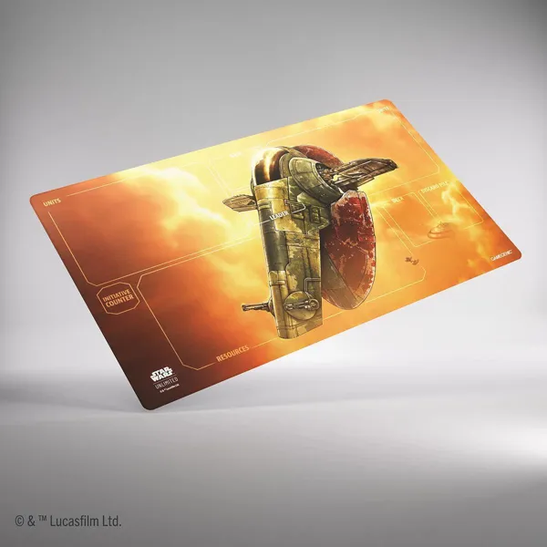 Gamegenic - GGS40082 - Star Wars: Unlimited Game Mat - Fett's Firespray