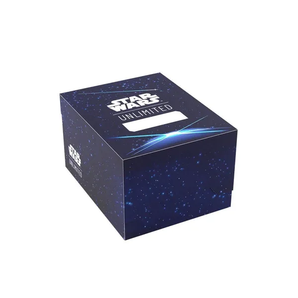 Gamegenic - GGS25145 - Star Wars: Unlimited Twin Sun Soft Crate - Card Back Blue