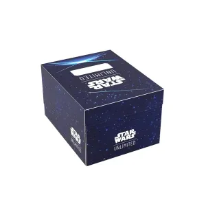 Gamegenic - GGS25145 - Star Wars: Unlimited Twin Sun Soft Crate - Card Back Blue