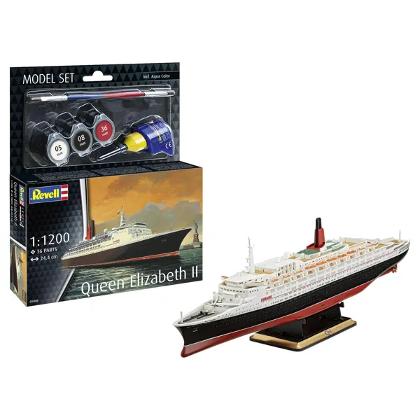 Revell - 65806 - Model Set Queen Elizabeth 2