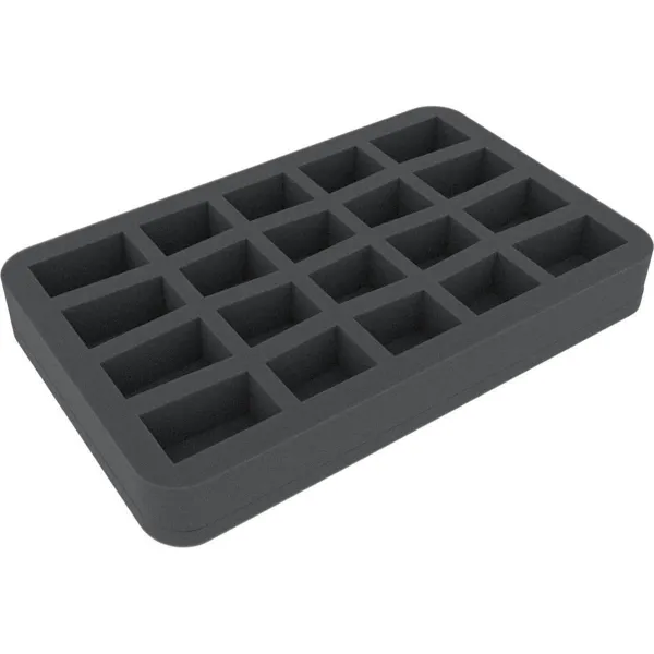 Feldherr Schaumstoffeinlage Für Blood Rage – 295x295x55 Mm, 24 Fächer – Made In Germany