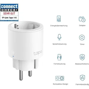 TP-LINK - TPLLTAPOP115 - TP-Link Tapo P115 Smart Plug