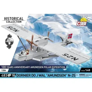 COBI-1384 - 478 PCS HC 1384 DORNIER FO JA WAL "AMUNDSEN" N-25