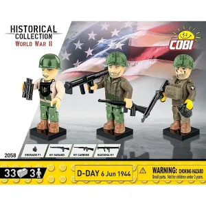 COBI-2058 - 33 PCS HC WWII 2058 D-DAY, JUNE 6, 1944