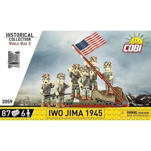 COBI-2059 - 88 PCS HC WWII 2059 RAISING THE FLAG ON IWO JIMA