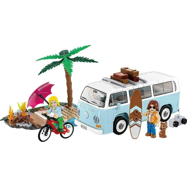 COBI-24617 - VOLKSWAGEN T2A KOMBI SCALE 1:35 292 PCS  2 FIG  CAT