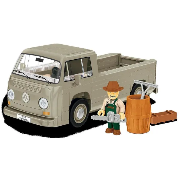 COBI-24618 - VOLKSWAGEN 24618 T2A PLATFORM TRAILER 152 PCS