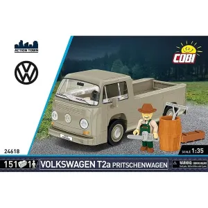COBI-24618 - VOLKSWAGEN 24618 T2A PRITSCHENWAGEN 152 PCS