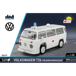 COBI-24619 - VOLKSWAGEN 24619 T2B KRANKENWAGEN 172 PCS