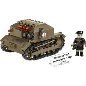 COBI-2658 - HC WWII 2658 TANKETTE TK-3LE.PZKPFW TK 318 KL