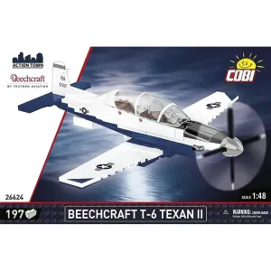 COBI-26624 - 192 PCS BEECHCRAFT26624 BEECHCRAFT T-6 TEXAN II