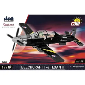 COBI-26626 - 192 PCS BEECHCRAFT26626 BEECHCRAFT T-6 TEXAN II ROYAL AIR