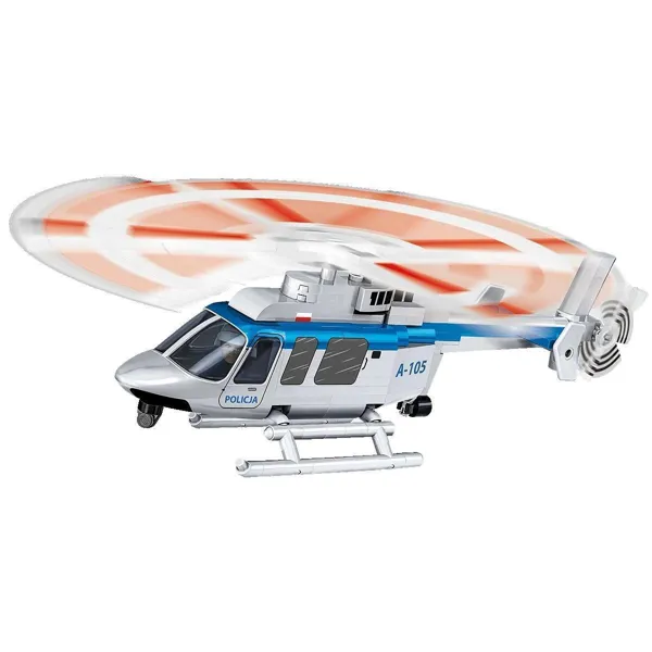 COBI-26628 - 217 PCS BELL 407 - POLICE scale 1:48