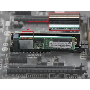 Delock - 18470 - Delock Wärmeleitpad 120 x 20 x 2 mm für M.2 Module 3,2 WmK - Low Oil Bleeding