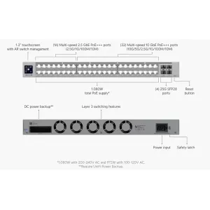 Ubiquiti - USW-PRO-XG-48-POE-EU - Pro XG 48 PoE