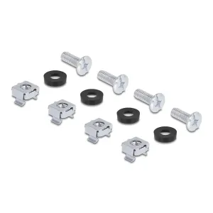 Delock - 67281 - Delock universal rack mounting set 2 pieces black