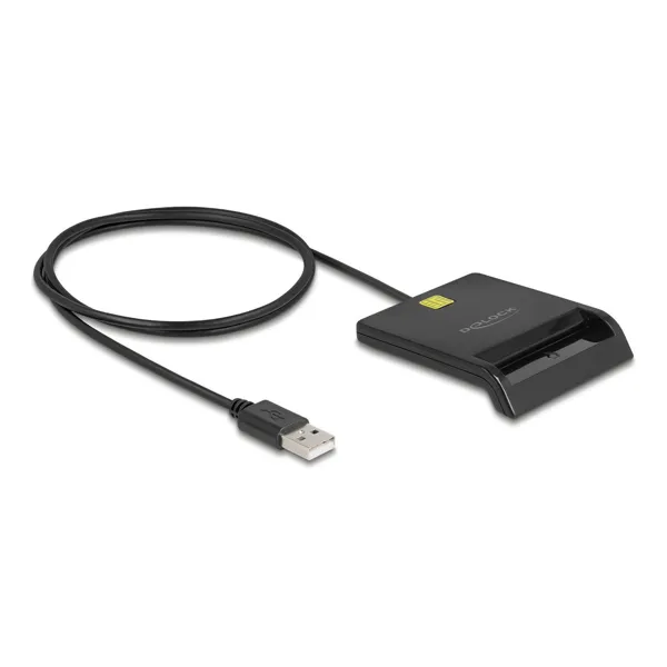Delock - 91724 - Delock USB 2.0 smart card reader for smart cards with contact chip