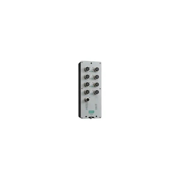 MOXA - TN-5308A-8POE-WV-CT-T - EN 50155 unmanaged Ethernet Switch mit 8 10100BaseT(X) PoE Ports, M12 Stecker
