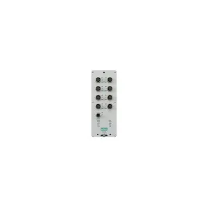 MOXA - TN-5308A-8POE-WV-CT-T - EN 50155 unmanaged Ethernet Switch mit 8 10100BaseT(X) PoE Ports, M12 Stecker